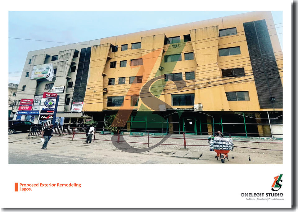 Proposed exterior remodeling