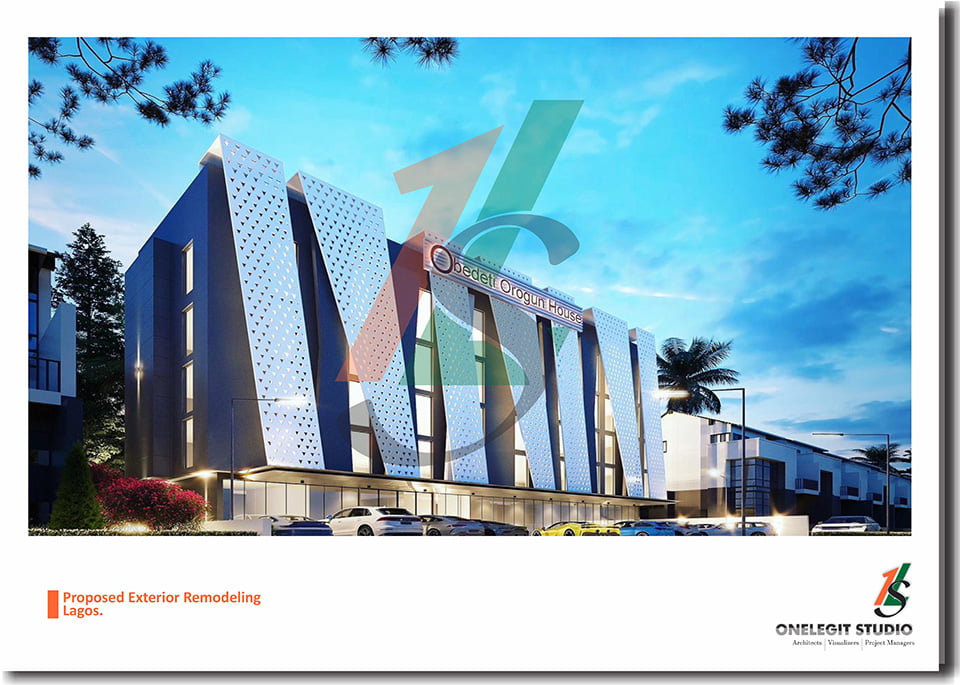 Proposed exterior remodeling