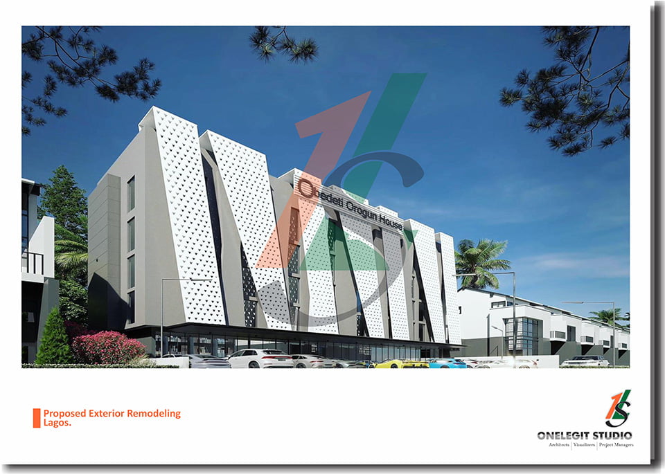 Proposed exterior remodeling